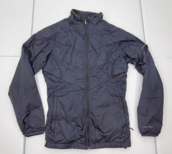 Columbia Jackets & Blazers - Columbia Used Women S Omni-heat Black jacket Ruffles/Interchange Lightweight